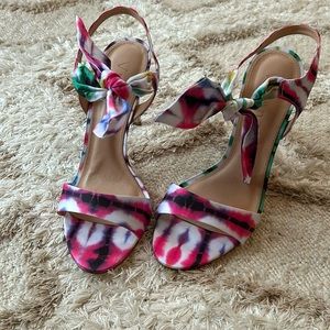 Tie dye pink, 4 in heels. Purchased from Anthropologie. Never worn.